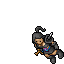 Patricia walking animation